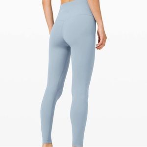 Lululemon align leggings!! Size 6! 31 inches. Color: blue chambray